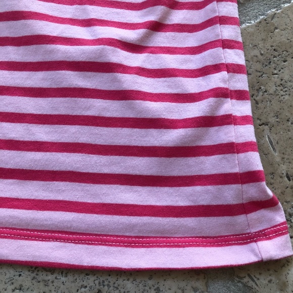 Gymboree Striped Pink T-Shirt (10-12 YR) - Picture 3 of 4